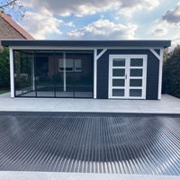  Vuren Topvision Bosuil, 300 x 300 en luifel 300 cm, onbehan