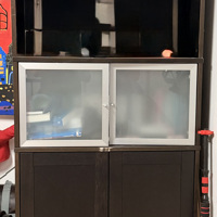 Kast opberg met verlichting