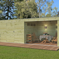 NIEUW Modern tuinhuis 7202EXT300