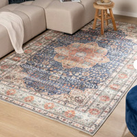 in goede staat vintage vloerkleed