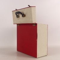 Vintage platenkoffertje