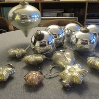 Lot Glazen Kerstballen