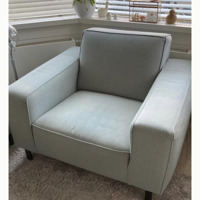 Leuke saliegroene stoel