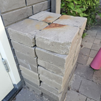 Terras bakstenen 15x15