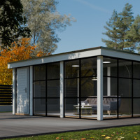 NIEUW Maatwerk Tuinhuis PS83