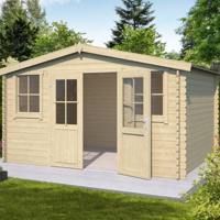 Blokhut Dallas 376x292 Onbehandeld vuren