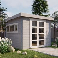 Blokhut - Tuinhuis Bodine | 28 mm | vuren onbehandeld