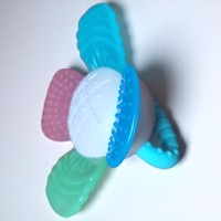 Rammelaar bijtring roze