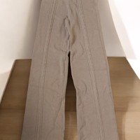 JCL stoffen broek hoge taille taupe one size XS-L