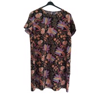 Luchtige zomer jurk multicolor L