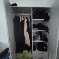 Witte kast hang en leg-60x100x175