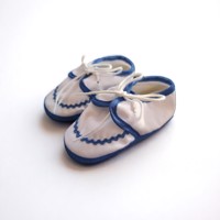 junior joy babyslof wit blauw jongens