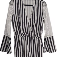 Emmash Paris playsuit gestreept S