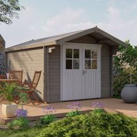 Blokhut - Tuinhuis Pamplona | 34 mm | vuren onbehandeld