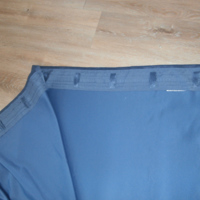 Blauw verduister gordijn