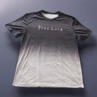 Heren t-Shirt Free Lord grijs M