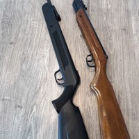 Twee luchtbuksen 4,5mm