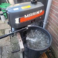 mariner {yamaha} 2 pk tweetakt kortstaart met inwendige tank
