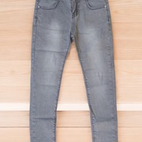 Grace Skinny Stretchy jeans grijs 140