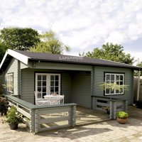 NIEUW Blokhut B33 ---MAATWERK---