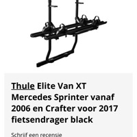 Fietsendrager voor camper