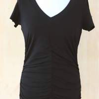 Mooi zacht bodyforming-shirt, zwart maat 36 of 38 (nieuw)   