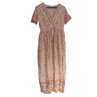 Ibiza style lange zomerjurk L