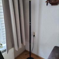 Vloerlamp zwart/groen