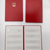 Rode PTT  3 postzegel mapjes rood kruis ( leeg ) PTT post 