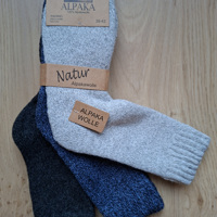 3 Paar Dikke Alpaka Wollen Sokken Maat 39-42 