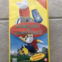 VHS duo videoband Stuart Little dl 1 + Stuart Little deel 2