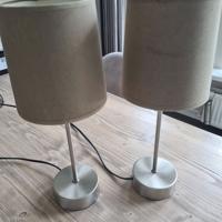 2 functionerende nachtlampjes met touchfunctie aan/uit