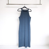 mouwloze jurk lichtblauw 2XL