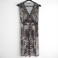 K-design stretch jurk met pailetten L