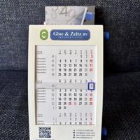 Draai kalender november 2024 t/m februari 2027 bureaukalende