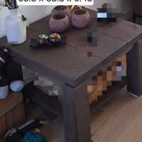 Salon tafel en bijzettafel