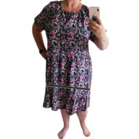 Miljuschka zomerjurk bloemen XXXL/46