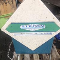 Battery weide afrastering schrikdraad kast