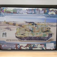 3D puzzel Tank 40 stukjes