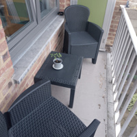 Terras set stoelen en tafel