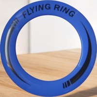 Frisbee met een Diameter van 25 Cm blauw