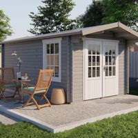 Blokhut - Tuinhuis Julia | 40 mm | vuren onbehandeld