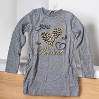 Seagull lange sweater panterprint you perfect glitter donker