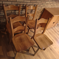 4 eetkamer stoelen