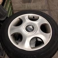 Seat aluminium velgen met winterbanden 