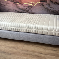 Auping twee 1-persoonsbedden incl. Schoon matras 