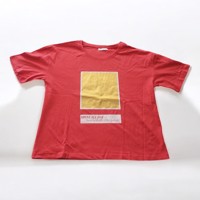 Glo-Story t-shirt Shine all day rood goud L/40