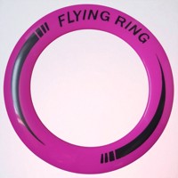 Frisbee met een Diameter van 25 Cm roze