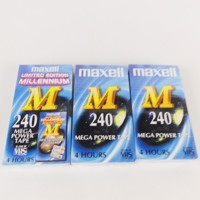 Maxell Mega Power Tapes 240 – VHS