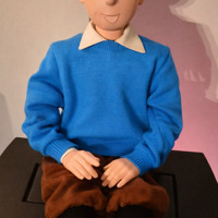 Kuifje marionette 80cm